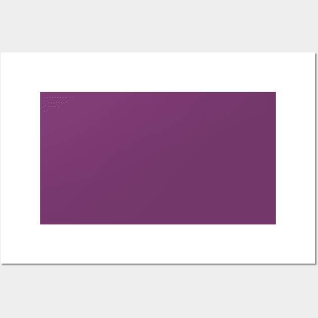 preppy abstract solid color  lilac lavender purple Wall Art by Tina